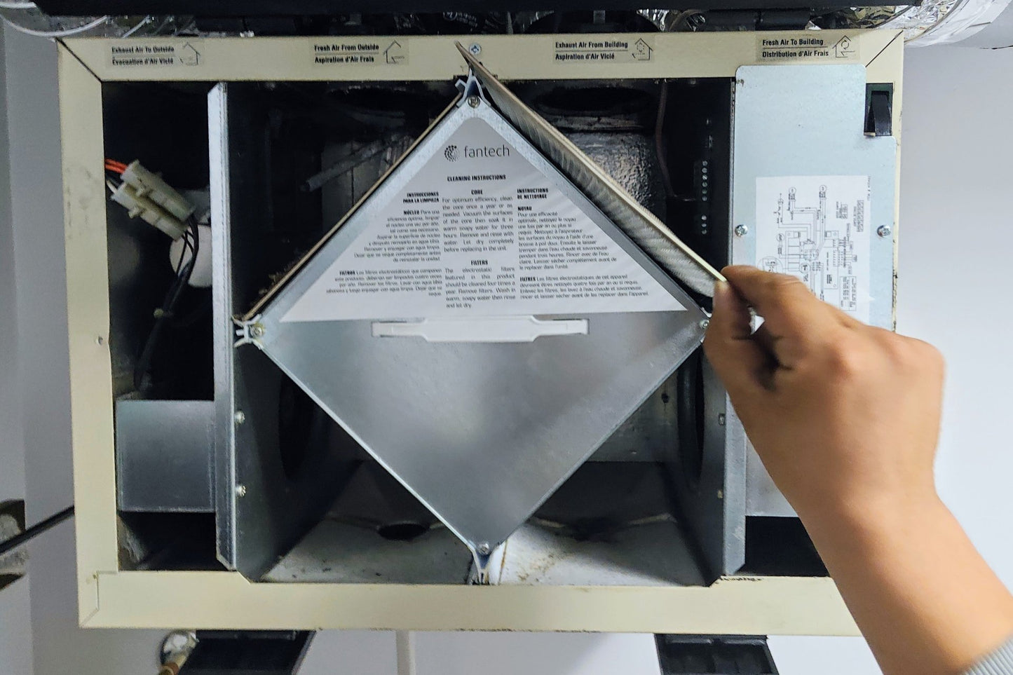 HRV Filter Cleaning